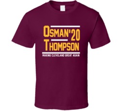 Cedi Osman Tristan Thompson 2020 Making Cleveland Great Again Basketba Cedi Osman Tristan Thompson 2020 Making Cleveland Great Again Basketba