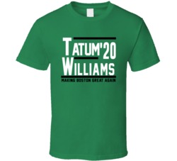 Jayson Tatum Robert Williams 2020 Making Boston Great Again Basketball Jayson Tatum Robert Williams 2020 Making Boston Great Again Basketball