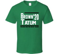 Jaylen Brown Jayson Tatum 2020 Making Boston Great Again Basketball Fa Jaylen Brown Jayson Tatum 2020 Making Boston Great Again Basketball Fa