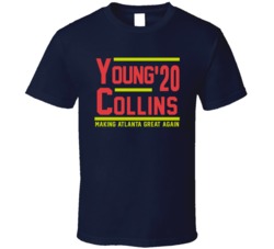 Trae Young John Collins 2020 Making Atlanta Great Again Basketball Fan Trae Young John Collins 2020 Making Atlanta Great Again Basketball Fan