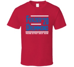 Tim Frazier Andre Drummond 2020 Making Detroit Great Again Basketball Tim Frazier Andre Drummond 2020 Making Detroit Great Again Basketball