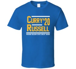 Stephen Curry D'angelo Russell 2020 Making Golden State Great Again Ba Stephen Curry D'angelo Russell 2020 Making Golden State Great Again Ba