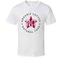 Pret A Manger Uk Chain Restaurants Logo T Shirt Pret A Manger Uk Chain Restaurants Logo T Shirt