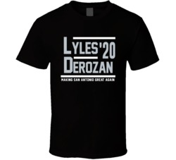 Trey Lyles Demar Derozan 2020 Making San Antonio Great Again Basketbal