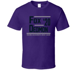De'aaron Fox Dewayne Dedmon 2020 Making Sacramento Great Again Basketb