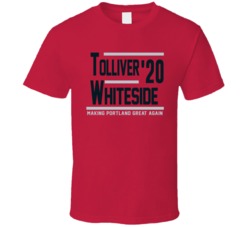 Anthony Tolliver Hassan Whiteside 2020 Making Portland Great Again Bas