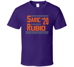 Dario Saric Ricky Rubio 2020 Making Phoenix Great Again Basketball Fan