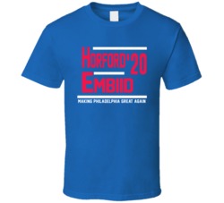 Al Horford Joel Embiid 2020 Making Philadelphia Great Again Basketball Al Horford Joel Embiid 2020 Making Philadelphia Great Again Basketball