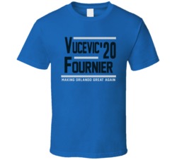 Nikola Vucevic Evan Fournier 2020 Making Orlando Great Again Basketbal Nikola Vucevic Evan Fournier 2020 Making Orlando Great Again Basketbal