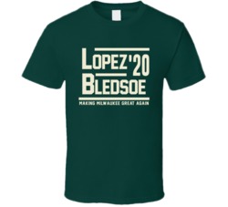 Brook Lopez Eric Bledsoe 2020 Making Milwaukee Great Again Basketball Brook Lopez Eric Bledsoe 2020 Making Milwaukee Great Again Basketball