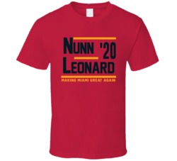 Kendrick Nunn Meyers Leonard 2020 Making Miami Great Again Basketball Kendrick Nunn Meyers Leonard 2020 Making Miami Great Again Basketball