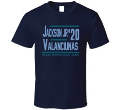 Jaren Jackson Jr Jonas Valanciunas 2020 Making Memphis Great Again Bas Jaren Jackson Jr Jonas Valanciunas 2020 Making Memphis Great Again Bas