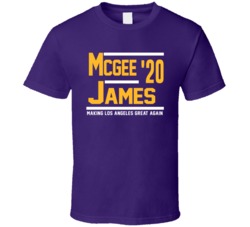 Javale Mcgee Lebron James 2020 Making Los Angeles L Great Again Basket Javale Mcgee Lebron James 2020 Making Los Angeles L Great Again Basket