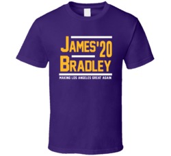 Lebron James Avery Bradley 2020 Making Los Angeles L Great Again Baske Lebron James Avery Bradley 2020 Making Los Angeles L Great Again Baske