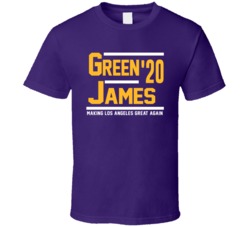 Danny Green Lebron James 2020 Making Los Angeles L Great Again Basketb Danny Green Lebron James 2020 Making Los Angeles L Great Again Basketb
