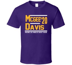 Javale Mcgee Anthony Davis 2020 Making Los Angeles L Great Again Baske Javale Mcgee Anthony Davis 2020 Making Los Angeles L Great Again Baske