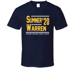 Edmond Sumner Tj Warren 2020 Making Indiana Great Again Basketball Fan Edmond Sumner Tj Warren 2020 Making Indiana Great Again Basketball Fan
