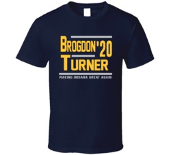Malcolm Brogdon Myles Turner 2020 Making Indiana Great Again Basketbal Malcolm Brogdon Myles Turner 2020 Making Indiana Great Again Basketbal