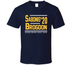 Domantas Sabonis Malcolm Brogdon 2020 Making Indiana Great Again Baske Domantas Sabonis Malcolm Brogdon 2020 Making Indiana Great Again Baske