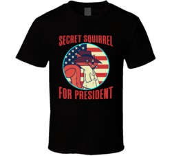 Secret Squirrel For President Spy Tv Fan T Shirt