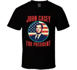 John Casey Chuck For President Spy Tv Fan T Shirt