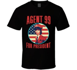 Agent 99 Get Smart For President Spy Movie Fan T Shirt Agent 99 Get Smart For President Spy Movie Fan T Shirt