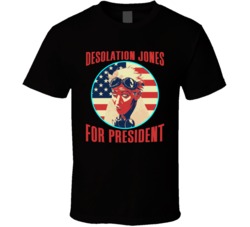 Michael Desolation Jones For President Spy Comic Fan T Shirt Michael Desolation Jones For President Spy Comic Fan T Shirt