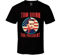 Tom Quinn Spooks For President Spy Tv Fan T Shirt Tom Quinn Spooks For President Spy Tv Fan T Shirt