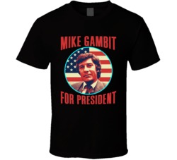 Mike Gambit The New Avengers For President Spy Tv Fan T Shirt Mike Gambit The New Avengers For President Spy Tv Fan T Shirt