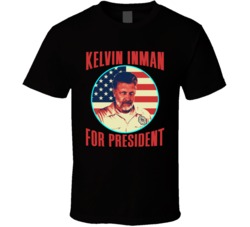 Kelvin Inman Lost For President Spy Tv Fan T Shirt Kelvin Inman Lost For President Spy Tv Fan T Shirt