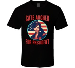 Cate Archer No One Lives Forever For President Spy Video Game Fan T Sh Cate Archer No One Lives Forever For President Spy Video Game Fan T Sh