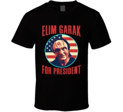 Elim Garak Star Trek For President Spy Tv Fan T Shirt Elim Garak Star Trek For President Spy Tv Fan T Shirt