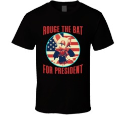 Rouge The Bat Sonic For President Spy Video Game Fan T Shirt Rouge The Bat Sonic For President Spy Video Game Fan T Shirt