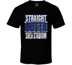 New York Shea Stadium Straight Outta Ball Park Baseball Fan T Shirt New York Shea Stadium Straight Outta Ball Park Baseball Fan T Shirt