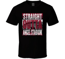 Los Angeles Angel Stadium Of Anaheim Straight Outta Ball Park Baseball Los Angeles Angel Stadium Of Anaheim Straight Outta Ball Park Baseball