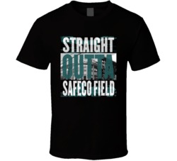 Seattle Safeco Field Straight Outta Ball Park Baseball Fan T Shirt Seattle Safeco Field Straight Outta Ball Park Baseball Fan T Shirt