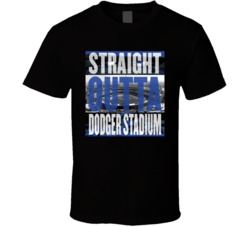 Los Angeles Dodger Stadium Straight Outta Ball Park Baseball Fan T Shi Los Angeles Dodger Stadium Straight Outta Ball Park Baseball Fan T Shi