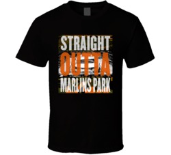 Miami Marlins Park Straight Outta Ball Park Baseball Fan T Shirt Miami Marlins Park Straight Outta Ball Park Baseball Fan T Shirt