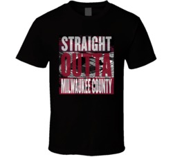 Milwaukee County Stadium Straight Outta Ball Park Baseball Fan T Shirt Milwaukee County Stadium Straight Outta Ball Park Baseball Fan T Shirt