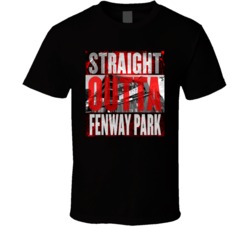 Boston Fenway Park Straight Outta Ball Park Baseball Fan T Shirt Boston Fenway Park Straight Outta Ball Park Baseball Fan T Shirt