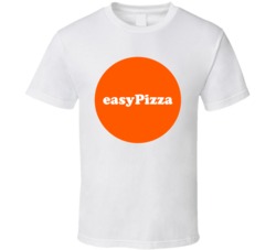 Easy Pizza Uk Chain Restaurants Logo T Shirt Easy Pizza Uk Chain Restaurants Logo T Shirt
