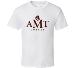 Amt Coffee Uk Chain Restaurants Logo T Shirt Amt Coffee Uk Chain Restaurants Logo T Shirt