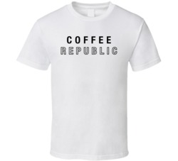 Coffee Republic Uk Chain Restaurants Logo T Shirt Coffee Republic Uk Chain Restaurants Logo T Shirt