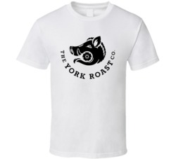 The York Roast Co Uk Chain Restaurants Logo T Shirt The York Roast Co Uk Chain Restaurants Logo T Shirt