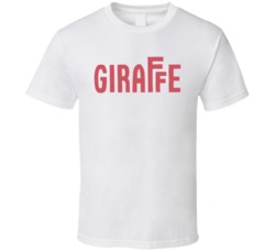Giraffe Uk Chain Restaurants Logo T Shirt Giraffe Uk Chain Restaurants Logo T Shirt