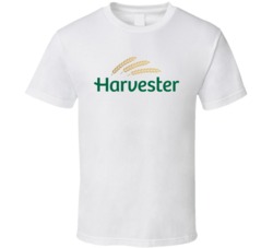 Harvester Uk Chain Restaurants Logo T Shirt Harvester Uk Chain Restaurants Logo T Shirt