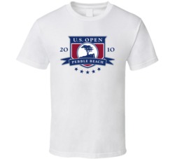 Us Open 2010 Pebble Beach Logo Pro Golf Fan T Shirt Us Open 2010 Pebble Beach Logo Pro Golf Fan T Shirt