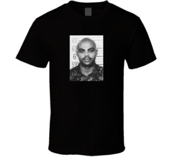 Charles Barkley Milwaukee Celebrity Basketball Legend Mugshot T Shirt Charles Barkley Milwaukee Celebrity Basketball Legend Mugshot T Shirt