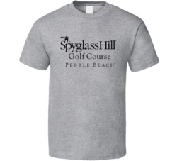 Spyglass Hill Golf Course Pebble Beach Logo Golfing Fan Father's Day T Spyglass Hill Golf Course Pebble Beach Logo Golfing Fan Father's Day T