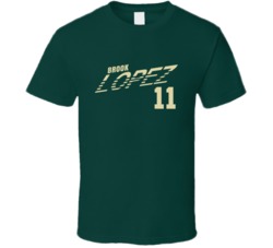 Brook Lopez 11 Favorite Player Milwaukee Basketball Fan T Shirt Brook Lopez 11 Favorite Player Milwaukee Basketball Fan T Shirt